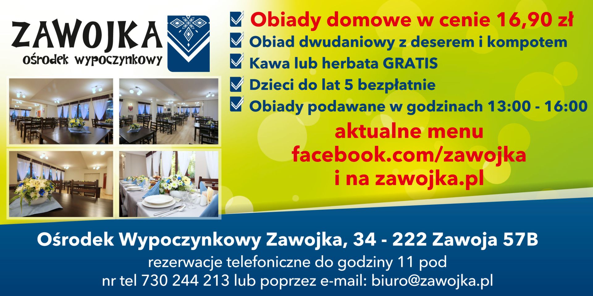 Obiady w Zawoi